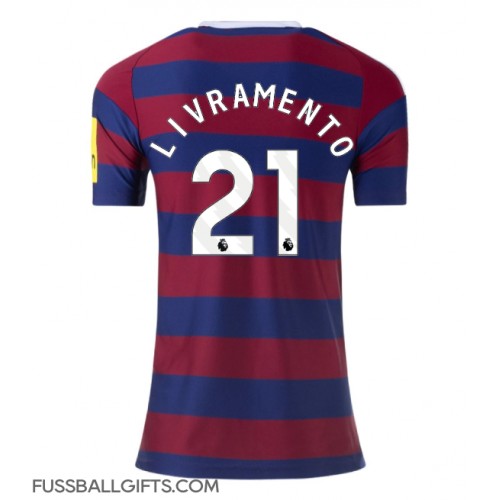 Newcastle United Tino Livramento #21 Fußballbekleidung 3rd trikot Damen 2024-25 Kurzarm